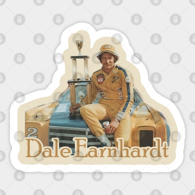 Dale earnhardt - Nascar Champion Sticker by suriaa